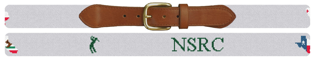 Custom Needlepoint Belt