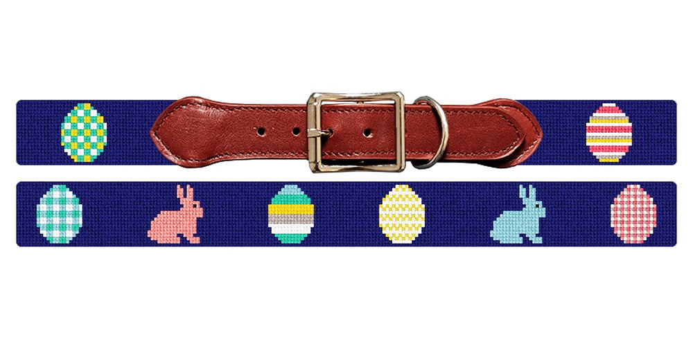 Easter Needlepoint Dog Collar