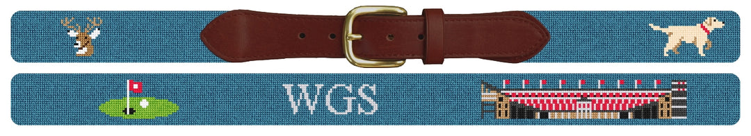 Custom Needlepoint Belt