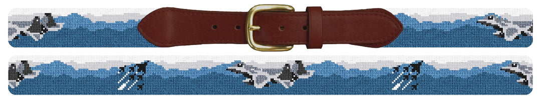 Custom Needlepoint Belt