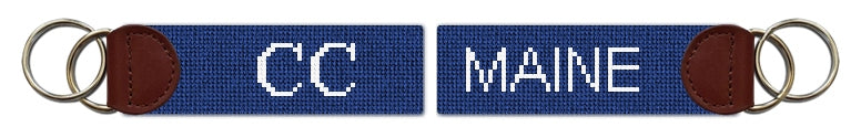Custom Needlepoint Key Fob