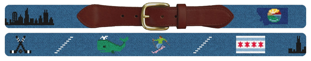 Custom Needlepoint Belt