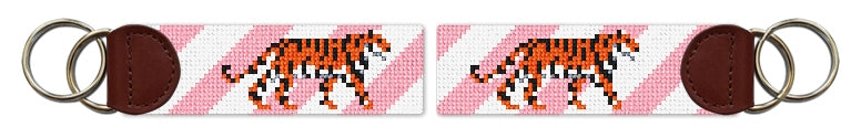 Custom Needlepoint Key Fob