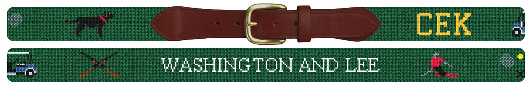 Custom Needlepoint Belt