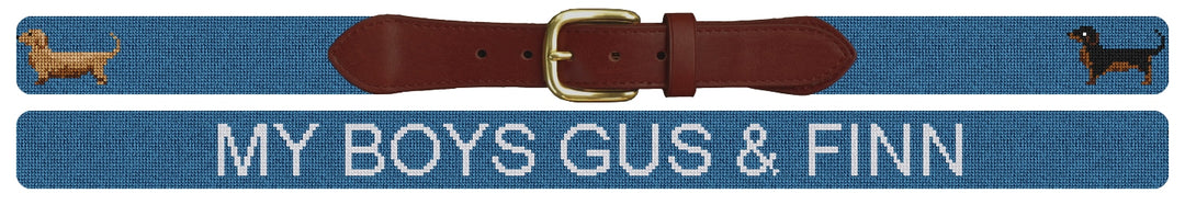 Custom Needlepoint Belt