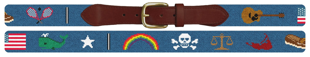 Custom Needlepoint Belt