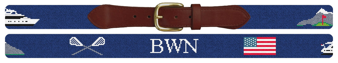 Custom Needlepoint Belt