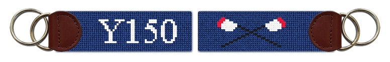 Custom Needlepoint Key Fob