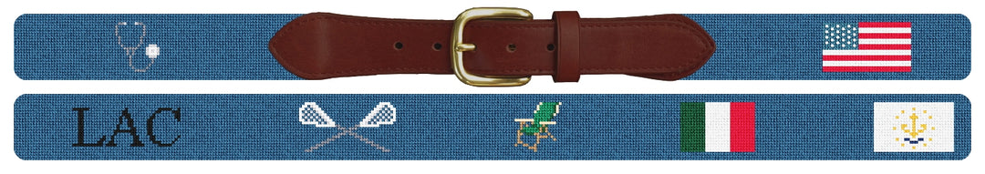 Custom Needlepoint Belt