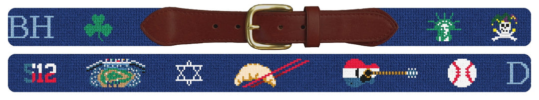 Custom Needlepoint Belt
