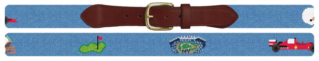 Custom Needlepoint Belt