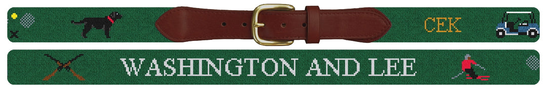 Custom Needlepoint Belt