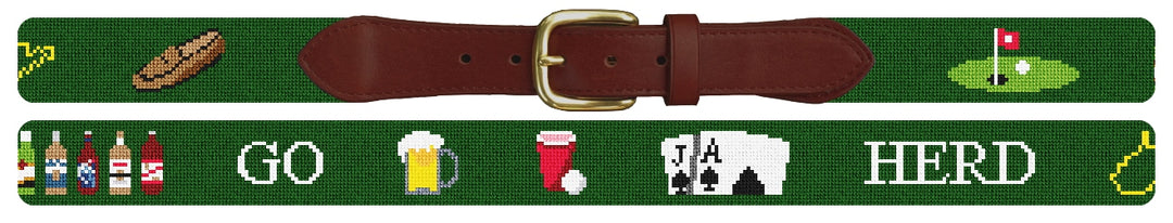 Custom Needlepoint Belt