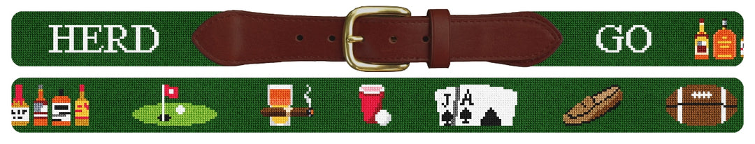Custom Needlepoint Belt