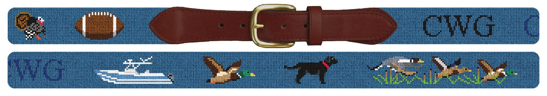 Custom Needlepoint Belt