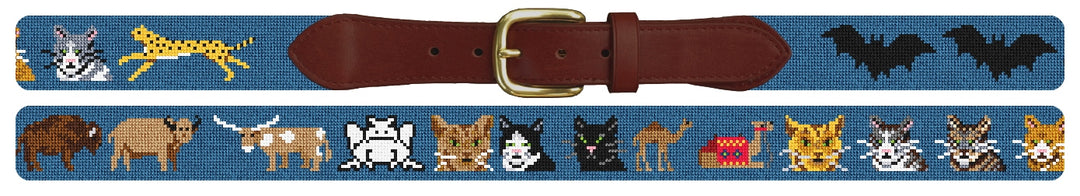 Custom Needlepoint Belt