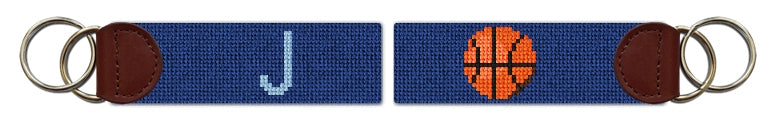 Custom Needlepoint Key Fob