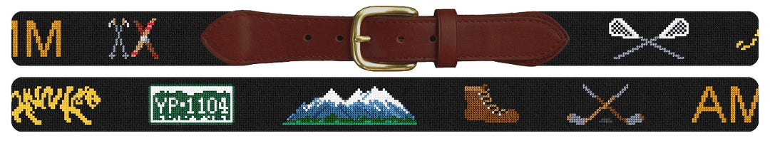 Custom Needlepoint Belt