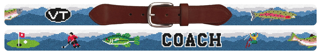 Custom Needlepoint Belt