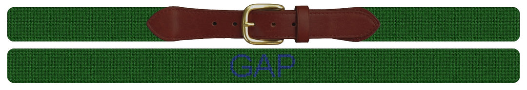Custom Needlepoint Belt