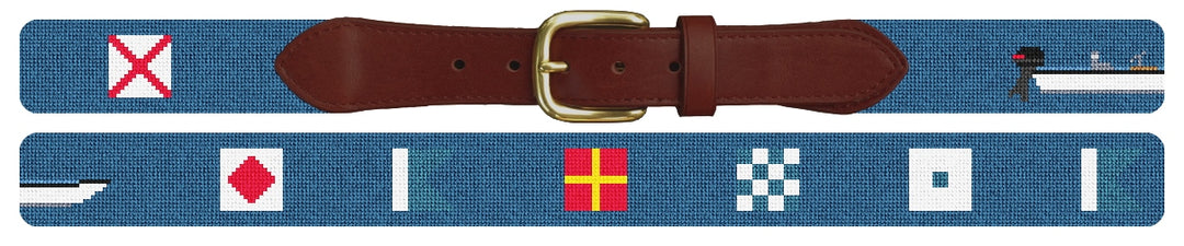 Custom Needlepoint Belt