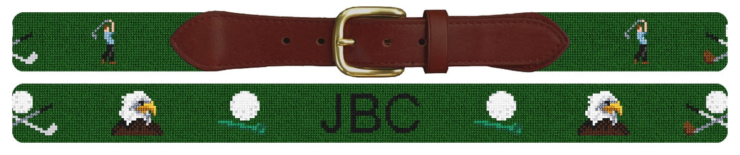 Custom Needlepoint Belt