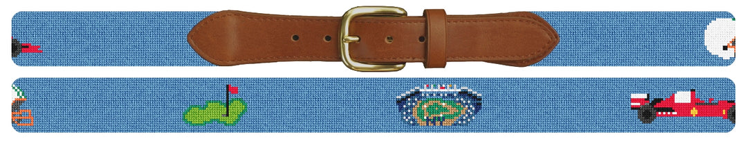 Custom Needlepoint Belt