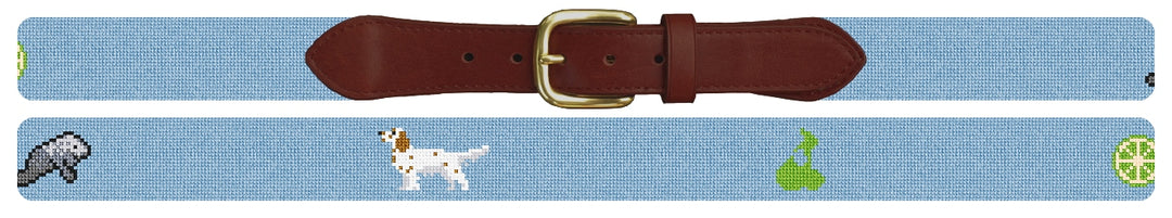 Custom Needlepoint Belt