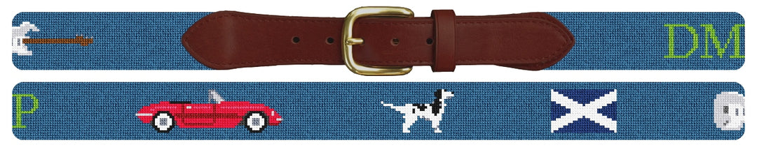 Custom Needlepoint Belt
