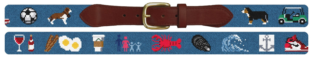 Custom Needlepoint Belt