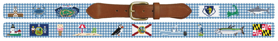 Custom Needlepoint Belt