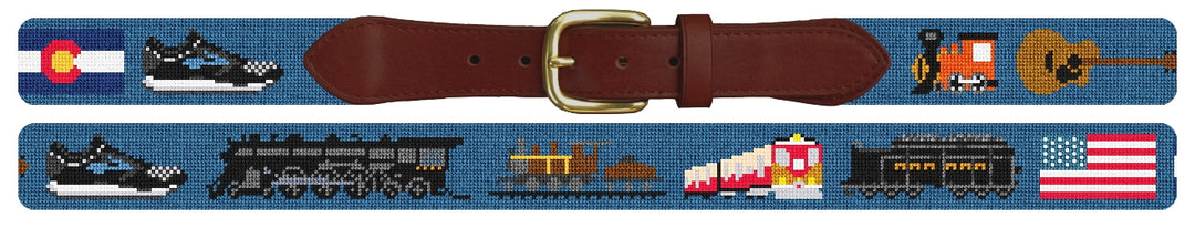 Custom Needlepoint Belt