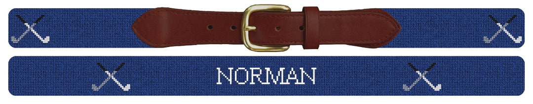 Custom Needlepoint Belt
