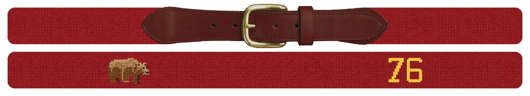 Custom Needlepoint Belt