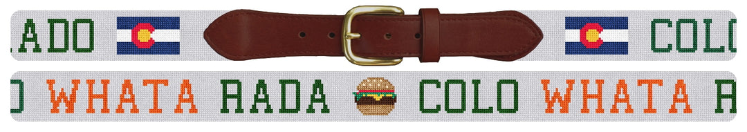 Custom Needlepoint Belt