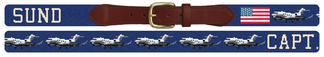 Custom Needlepoint Belt