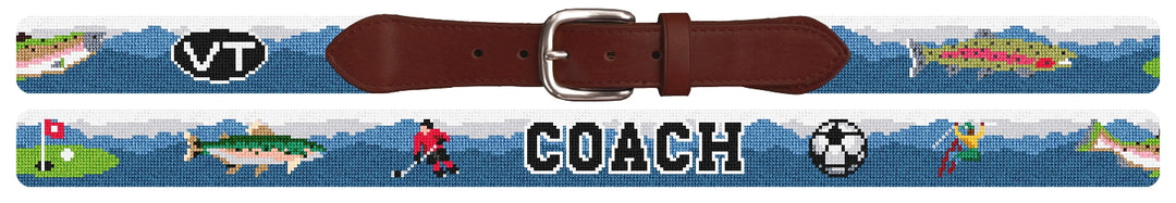 Custom Needlepoint Belt