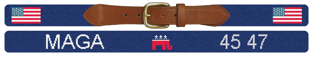Custom Needlepoint Belt