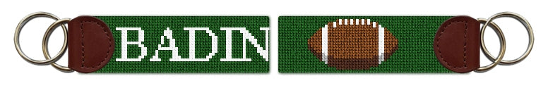 Custom Needlepoint Key Fob