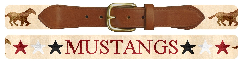 Custom Needlepoint Belt