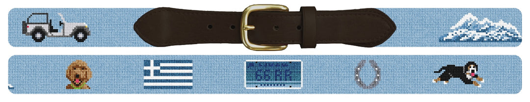 Custom Needlepoint Belt