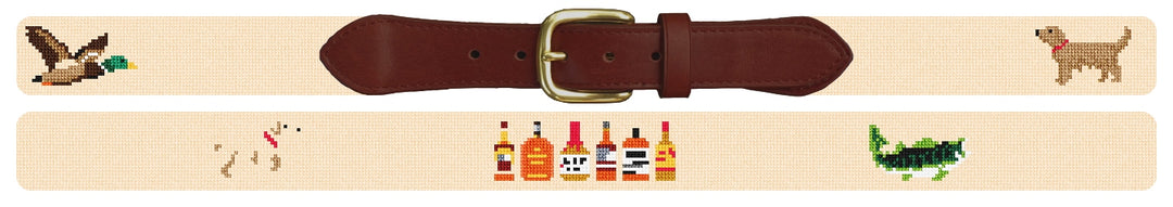 Custom Needlepoint Belt