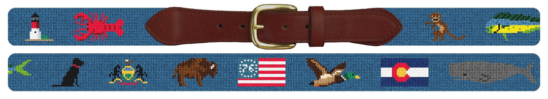 Custom Needlepoint Belt