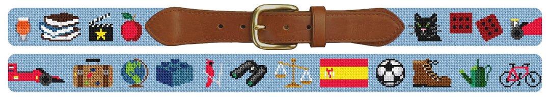 Custom Needlepoint Belt