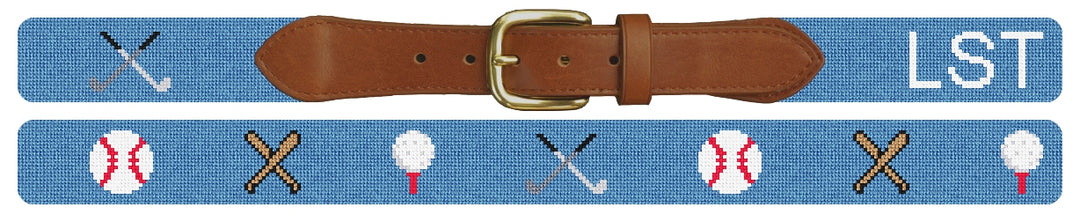 Custom Needlepoint Belt