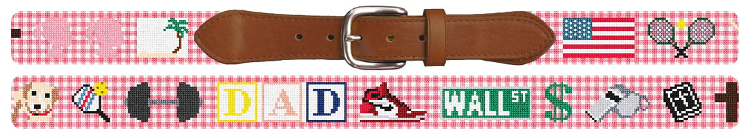 Custom Needlepoint Belt