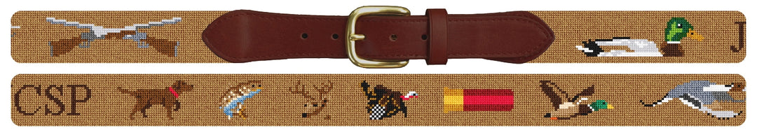 Custom Needlepoint Belt