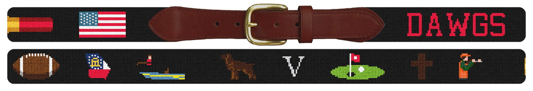 Custom Needlepoint Belt