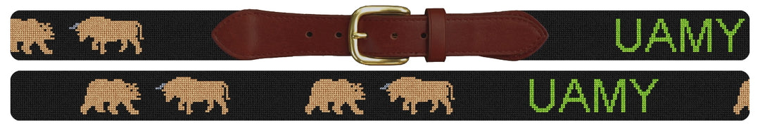 Custom Needlepoint Belt