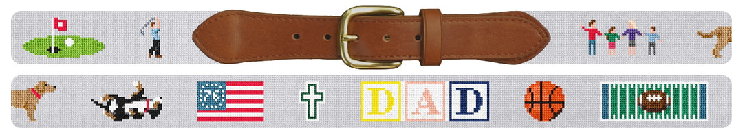 Custom Needlepoint Belt